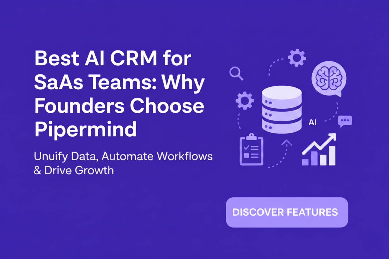 Best AI CRM for SaaS Teams: Why Founders Choose Pipermind