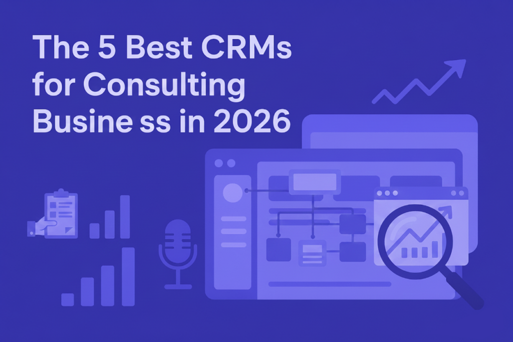The 5 Best CRMs for Consulting Businesses in 2026